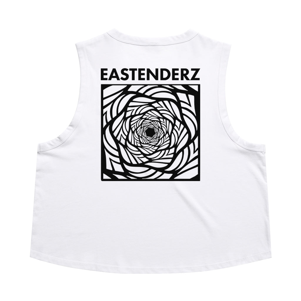 Eastenderz Ibiza White Crop Top