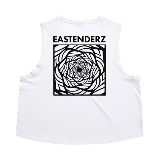 Eastenderz Ibiza White Crop Top