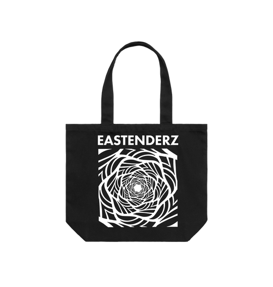 Black Printed Bag Front